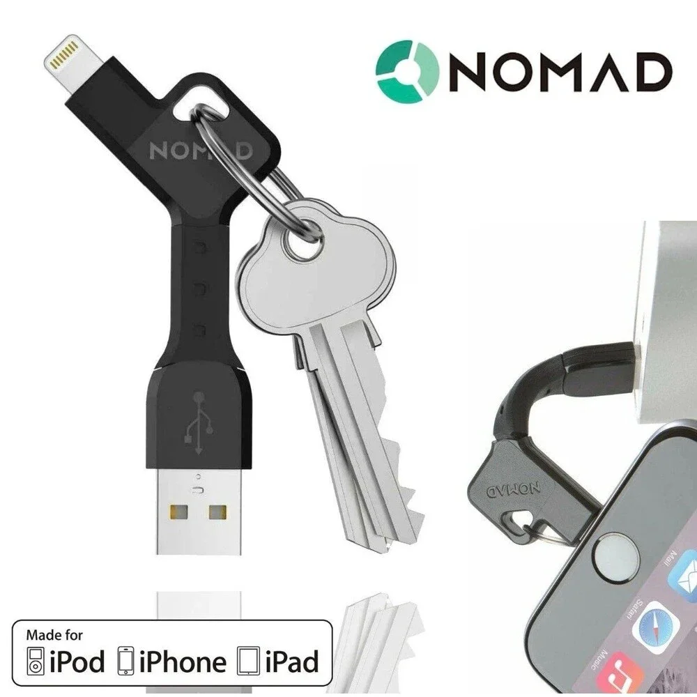 Nomad Keychain iPhone Charging Cable